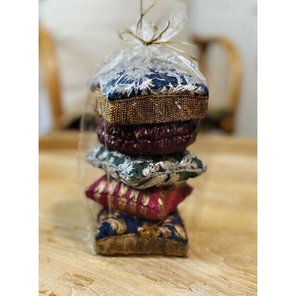 Twos Company Stocked Up Pillowcase Candle Display Gypsy Chic Candle‎ Boho - Picture 1 of 11